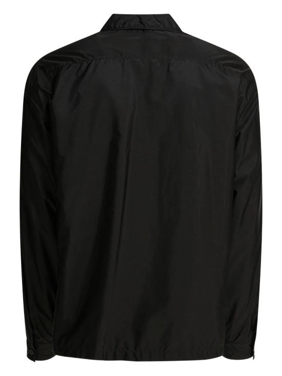 26SS 프라다 리나일론 지퍼 셔츠 SC8471WQ9 F0002 NERO - PRADA