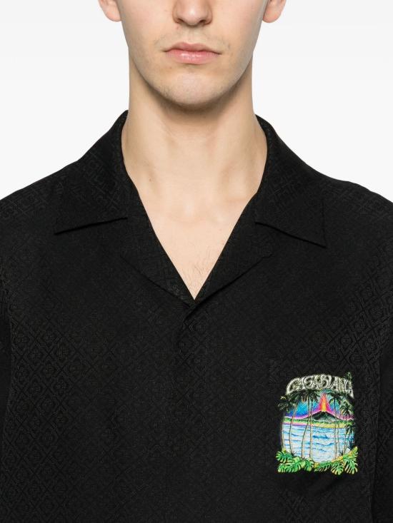 26SS 카사블랑카 긴팔 셔츠 MSP26SH00309EXB VOLCANO - CASABLANCA