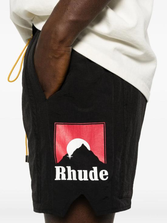 26SS 루드 스트레이트 팬츠 RHPS26SH01107 3179 BLACKREDWH - RHUDE