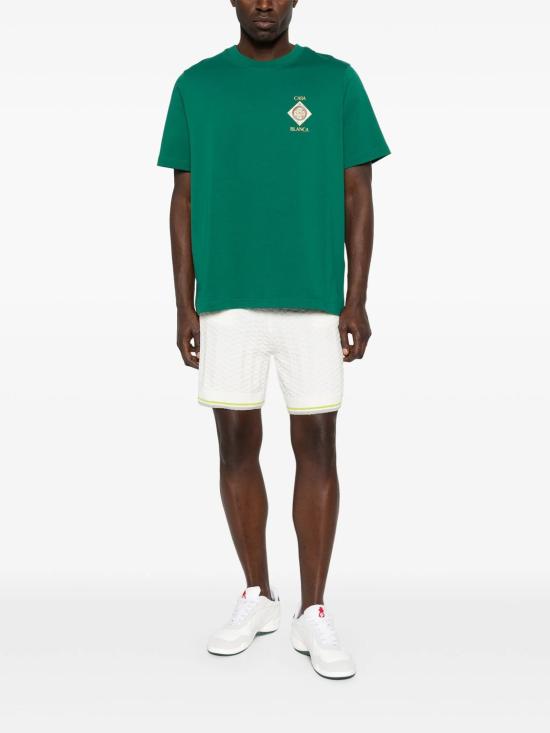 26SS 카사블랑카 스트레이트 팬츠 MSP26KW121601 WHITE - CASABLANCA