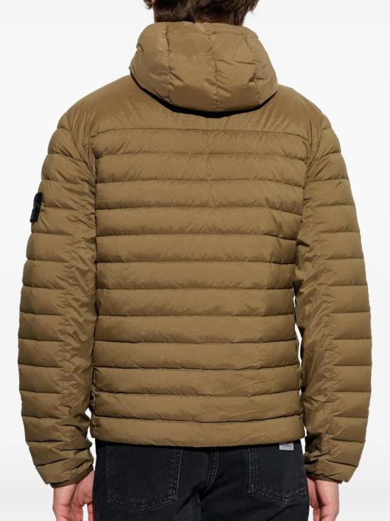 26SS 스톤 아일랜드 심리스 터널 나일론 다운-TC 후드 다운 자켓 L1S154100107S0183 V005G MILTRGREN - STONE ISLAND