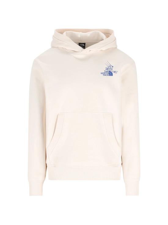 26SS 노스페이스 후드 티셔츠 NF0A8GB9QLI1 WHITEDUNE