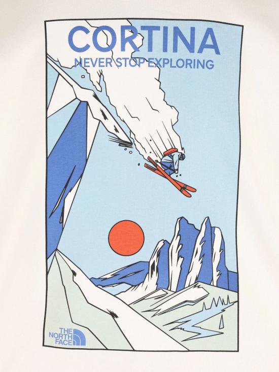 26SS 노스페이스 후드 티셔츠 NF0A8GB9QLI1 WHITEDUNE - NORTH FACE