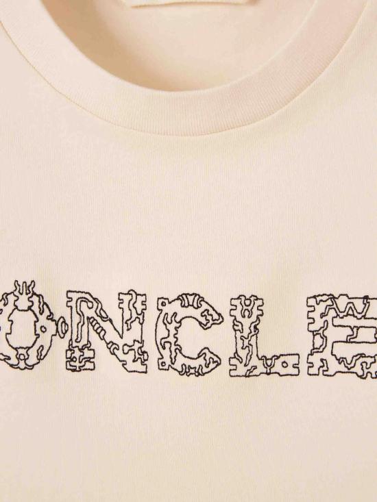 26SS 몽클레어 반팔 티셔츠 L10918C0002589AUG 21I LIGHTBEIGE - MONCLER