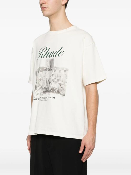 26SS 루드 반팔 티셔츠 RHPS26TT01012 6004 VINTWHIBLA - RHUDE