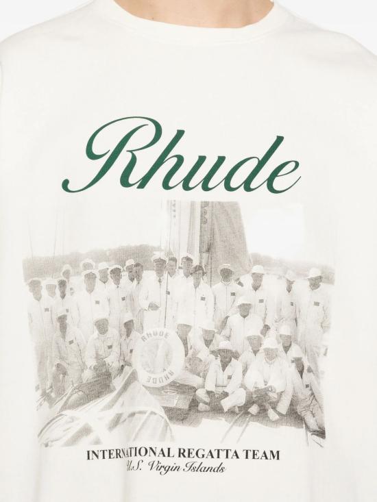 26SS 루드 반팔 티셔츠 RHPS26TT01012 6004 VINTWHIBLA - RHUDE