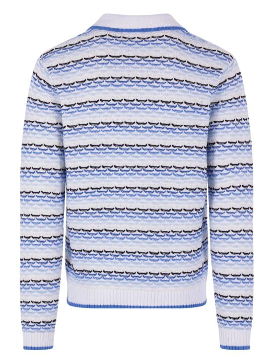 26SS 카사블랑카 반팔 티셔츠 MSP26KW133401 BLUE - CASABLANCA