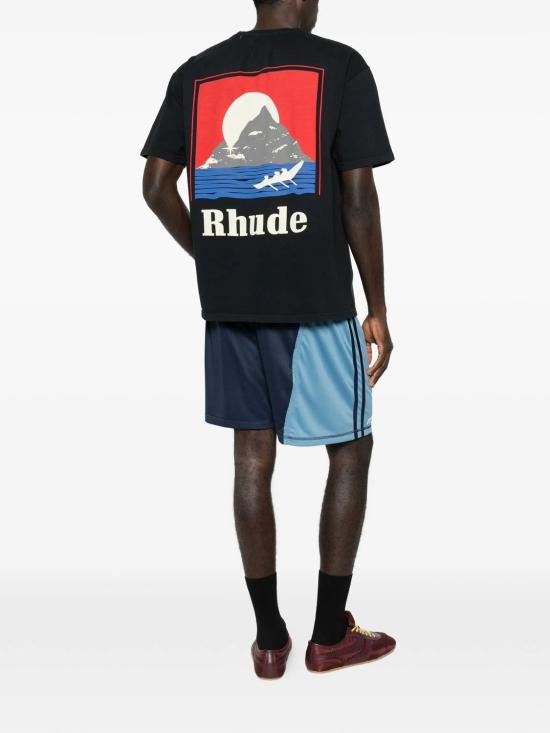 26SS 루드 반팔 티셔츠 RHPS26TT18012 6011 VINTBLARB - RHUDE