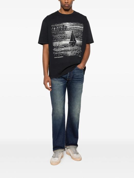 26SS 루드 반팔 티셔츠 RHPS26TT03012 3167 VINTWHITBL - RHUDE