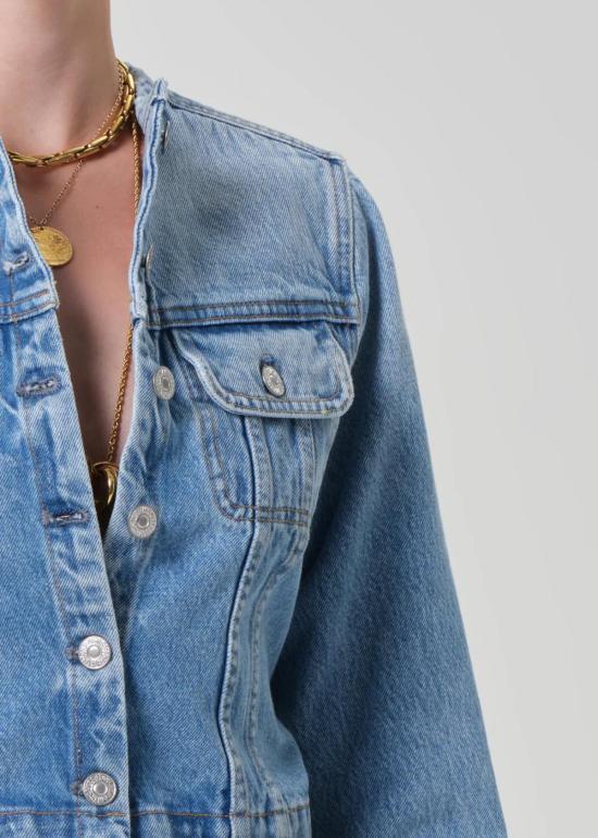  시티즌 오브 휴머니티 데님 자켓 데본 칼라리스 재킷 - CITIZEN OF HUMANITY