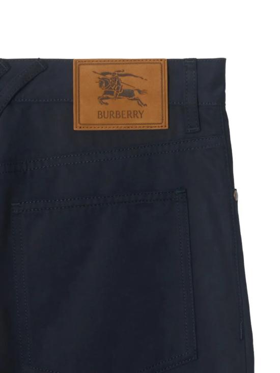 26SS 버버리 스트레이트 팬츠 8122674 C4008 NAVY - BURBERRY