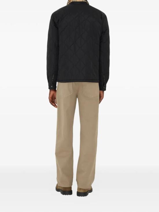 26SS 버버리 리버시블 퀼티드 나일론 오버셔츠 8115788 16848 BLACK - BURBERRY