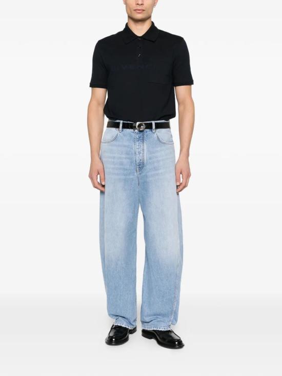 26SS 지방시 반팔 티셔츠 BML00G3YSF 499 DARK NAVY - GIVENCHY