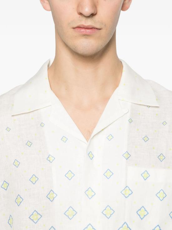 26SS 카사블랑카 긴팔 셔츠 MSP26SH00311EXB DEGRADEMON - CASABLANCA