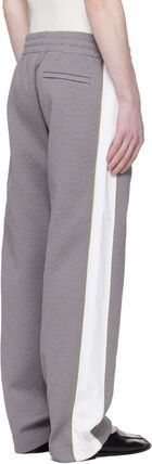 26SS 카사블랑카 스트레이트 팬츠 MSP26JTR32701 GREYWHITE - CASABLANCA