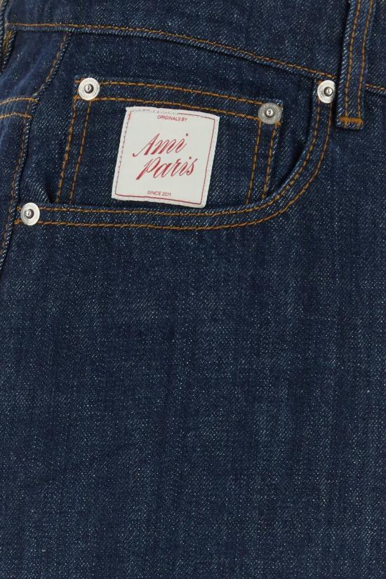26SS 아미 스트레이트 팬츠 HSO836DE0122 402 INDIGO - AMI