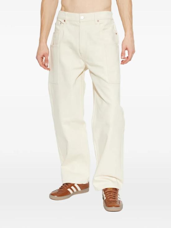 26SS 겐조 스트레이트 팬츠 FG55DP4086W0 WR WHITEDENIM - KENZO