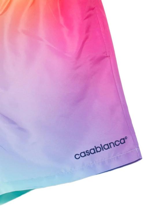 26SS 카사블랑카 스윔팬츠 MSP26TR03202 AUBERGINE - CASABLANCA