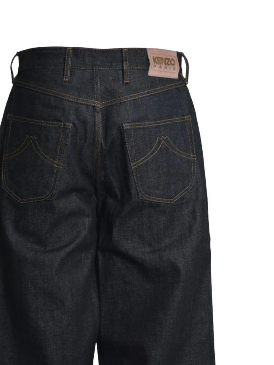 26SS 겐조 스트레이트 팬츠 FG55DP4246Q0 DR BLUEDENIM - KENZO