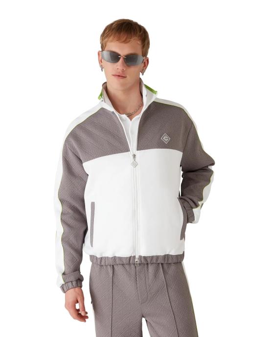 26SS 카사블랑카 자켓 MSP26JTP45401 GREYWHITE - CASABLANCA