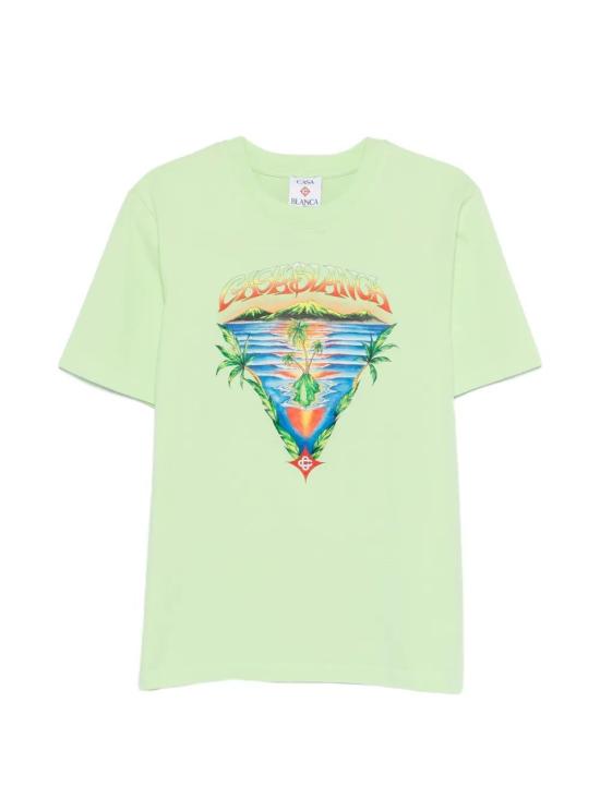 26SS 카사블랑카 반팔 티셔츠 MSP26JTS00120EX INNOCENCE