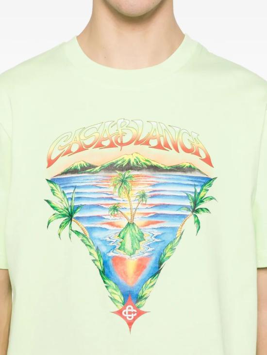 26SS 카사블랑카 반팔 티셔츠 MSP26JTS00120EX INNOCENCE - CASABLANCA