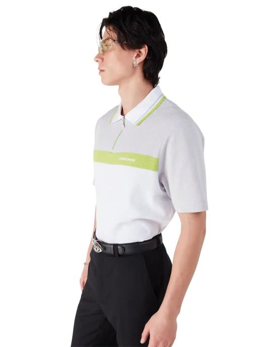 26SS 카사블랑카 반팔 티셔츠 MSP26JTP44801 GREYWHITE - CASABLANCA