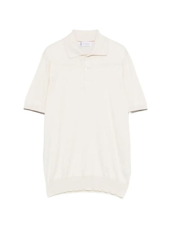 26SS 브루넬로 쿠치넬리 반팔 티셔츠 M29800125 CSG56 ENGLSHWHT