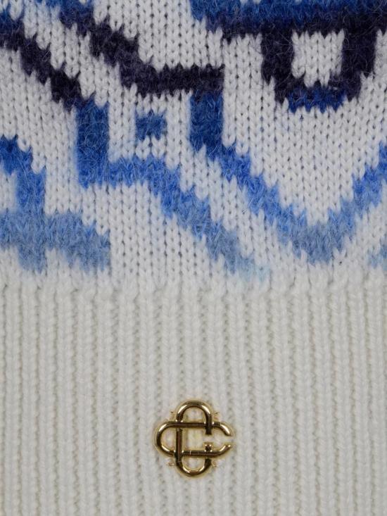 26SS 카사블랑카 스웨터 MSP26KW116102 SPACEDYEMO - CASABLANCA