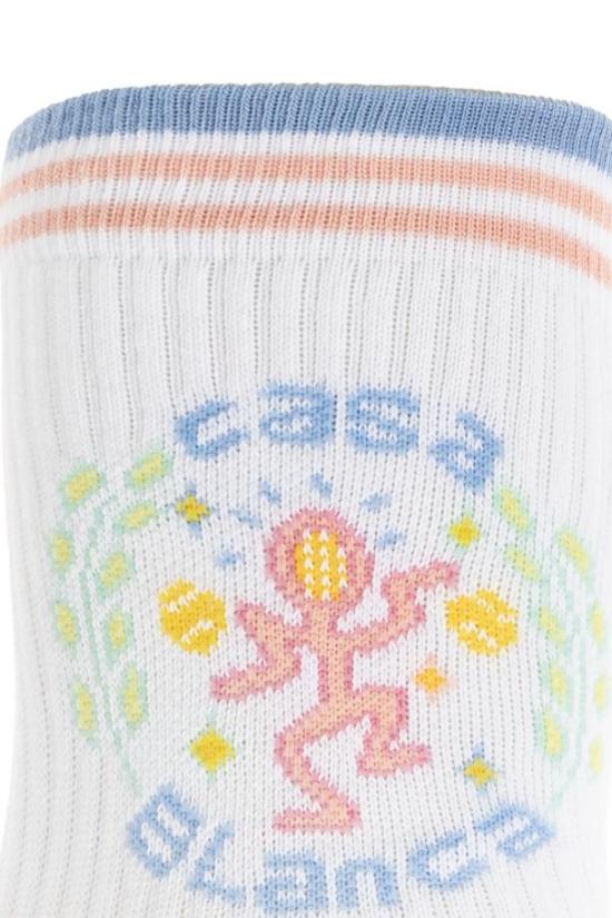 26SS 카사블랑카 양말 ASP26ACC01005 WHITEBLUE WHITE BLUE - CASABLANCA