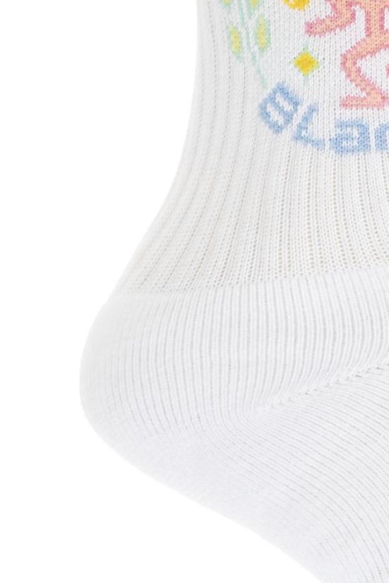 26SS 카사블랑카 양말 ASP26ACC01005 WHITEBLUE WHITE BLUE - CASABLANCA