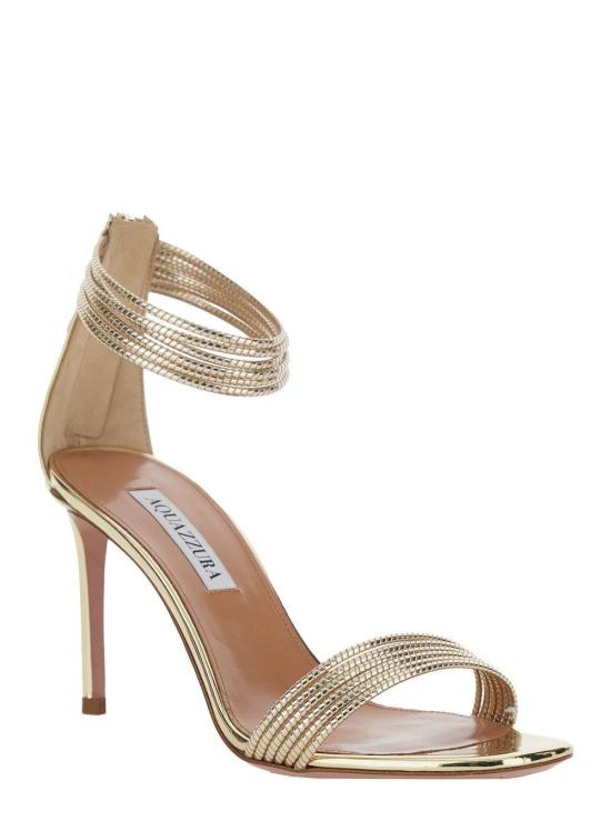 26SS 아쿠아주라 샌들 SWYMIDS0SSY SOG SOFTGOLD - AQUAZZURA