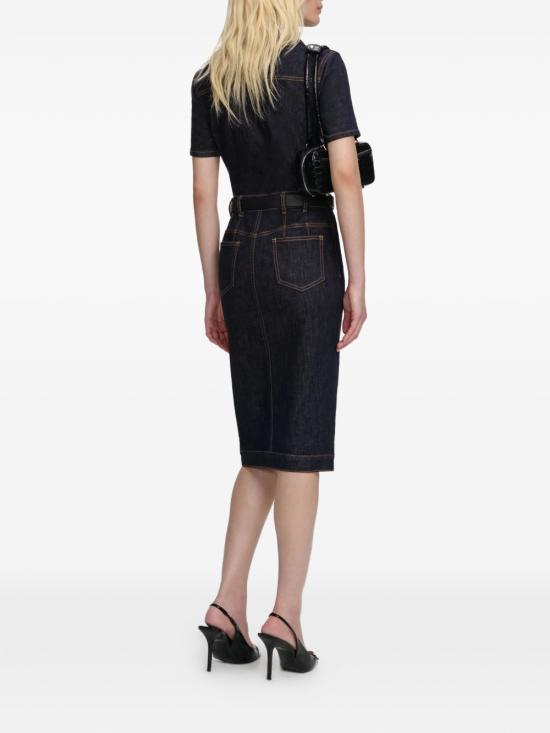 26SS 셀프 포트레이트 미디 원피스 RS26822MBL BLUE - SELF PORTRAIT