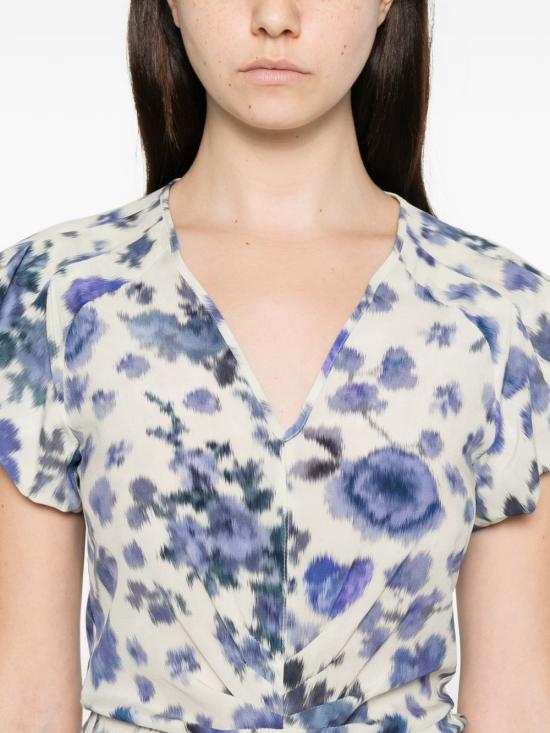 26SS 이자벨마랑 미디 원피스 RO1067FAD1J11I30BU BLUE - ISABEL MARANT