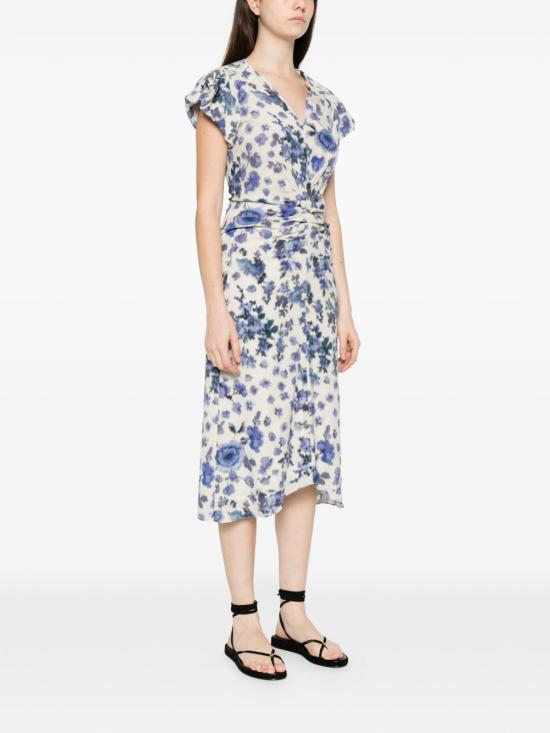 26SS 이자벨마랑 미디 원피스 RO1067FAD1J11I30BU BLUE - ISABEL MARANT