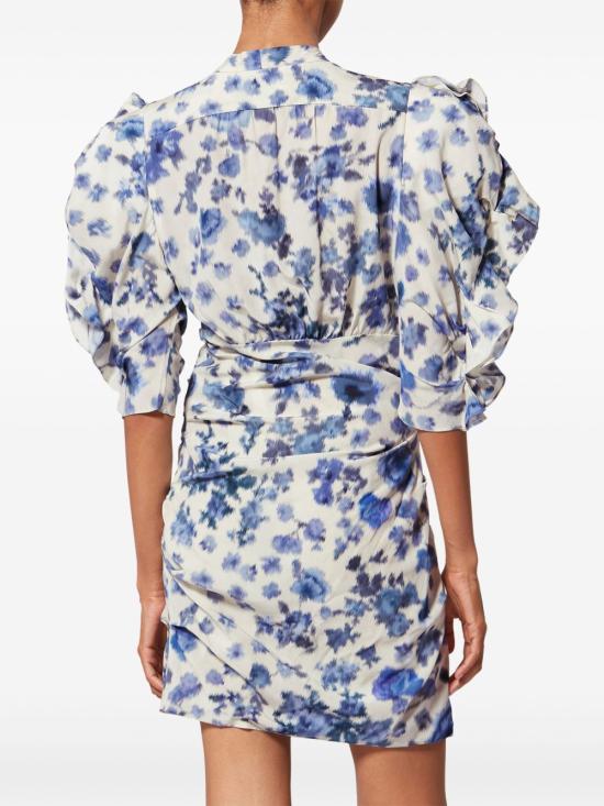 26SS 이자벨마랑 미디 원피스 RO1059FAD1J11I30BU BLUE - ISABEL MARANT