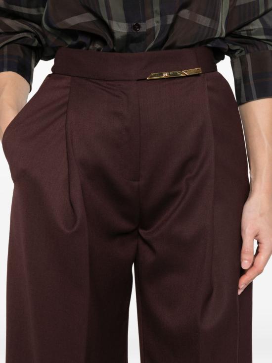 26SS 엘리자베타프랜치 스트레이트 팬츠 PA15761E2644 CACAO - ELISABETTA FRANCHI