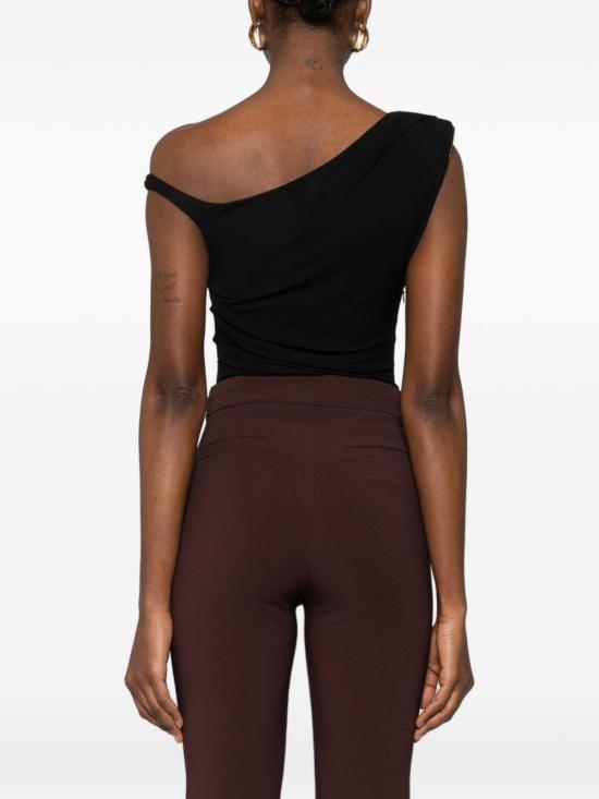 26SS 엘리자베타프랜치 반팔 티셔츠 BO01361E2110 NERO - ELISABETTA FRANCHI