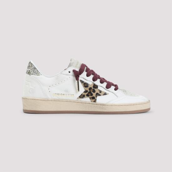 26SS 골든구스 포니 레오파드 스타 볼스타 스니커즈 GWF00117F00806812382 WHTGRHPLTN - GOLDEN GOOSE