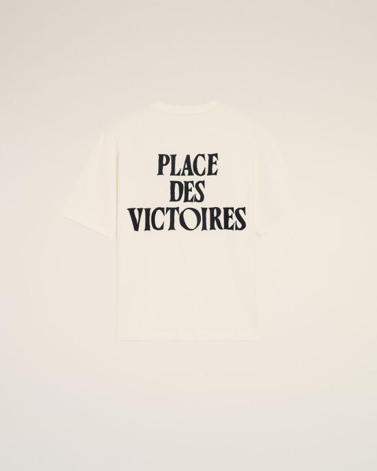 26SS 아미 반팔 티셔츠 UTS387726136 BLANCCREME - AMI