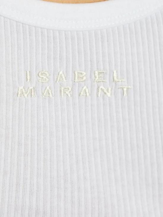 26SS 이자벨마랑 반팔 티셔츠 TS0261FAA2N39I20WH WHITE - ISABEL MARANT