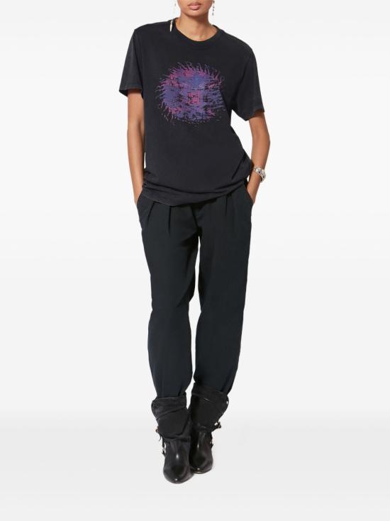 26SS 이자벨마랑에뚜왈 반팔 티셔츠 TS0147FAD1N04E02FK FADEDBLACK - ISABEL MARANT ETOILE