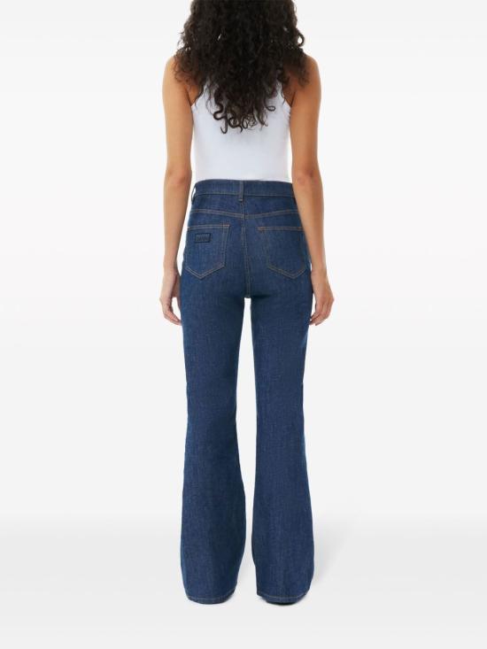 26SS 가니 소프트 코튼 립 탱크 탑 T3897151 BRGHTWHITE - GANNI