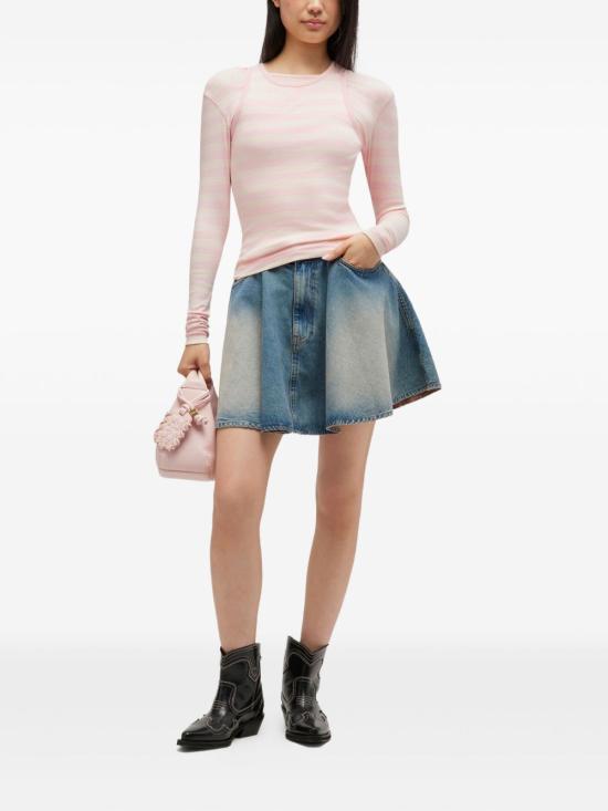 26SS 가니 스트라이프 립 탱크탑 A1050049868 CHALKPINK - GANNI