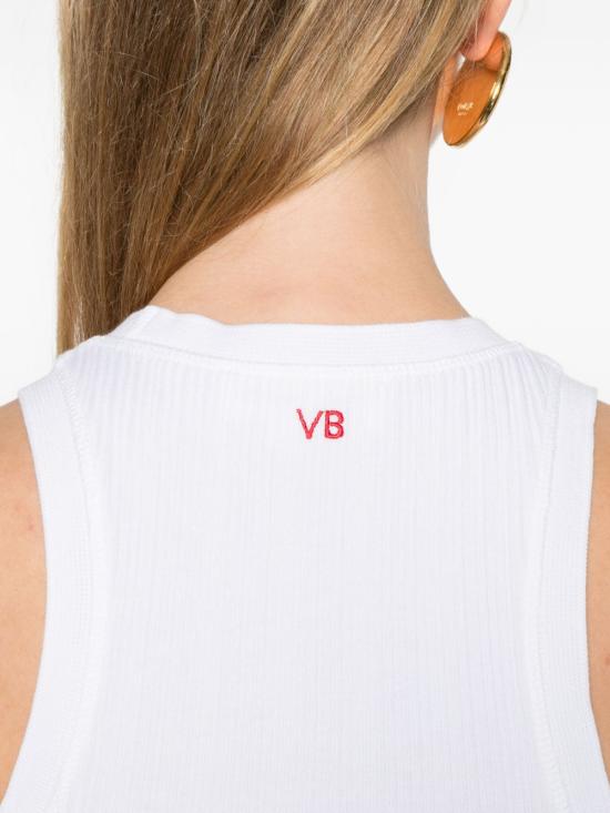 26SS 빅토리아 베컴 반팔 티셔츠 1126JTP007081A6 WHITE - VICTORIA BECKHAM