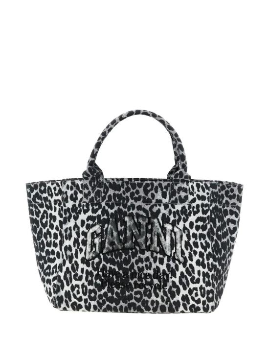 26SS 가니 미디엄 토트백 B2110040018 SILVER