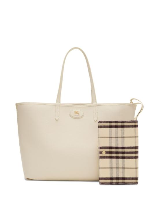 26SS 버버리 미디움 리버시블 블룸즈버리 토트백 8119597B7348 SOAPLBEIGE - BURBERRY