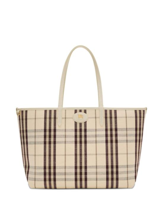 26SS 버버리 미디움 리버시블 블룸즈버리 토트백 8119597B7348 SOAPLBEIGE - BURBERRY