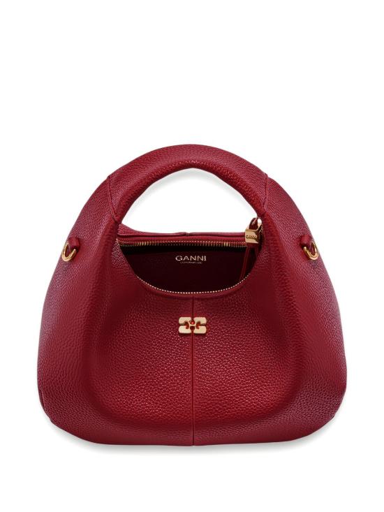 26SS 가니 그레인드 미니 호보백 B207014109F REDDAHLIA - GANNI