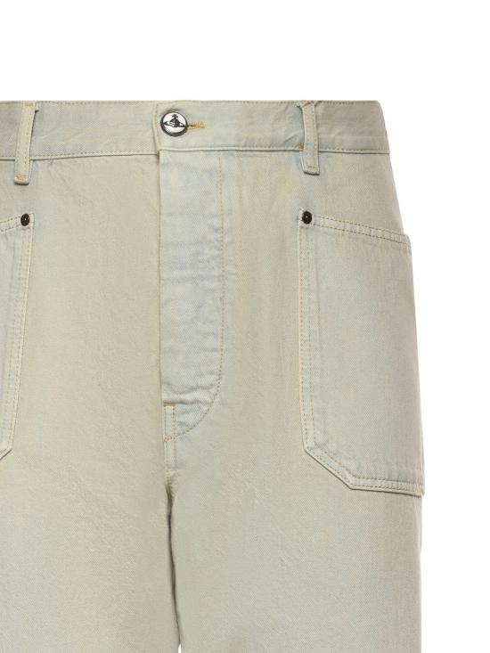  비비안웨스트우드 데님 팬츠 비비안 웨스트우드 카펜터 데님 진 블루 - VIVIENNE WESTWOOD